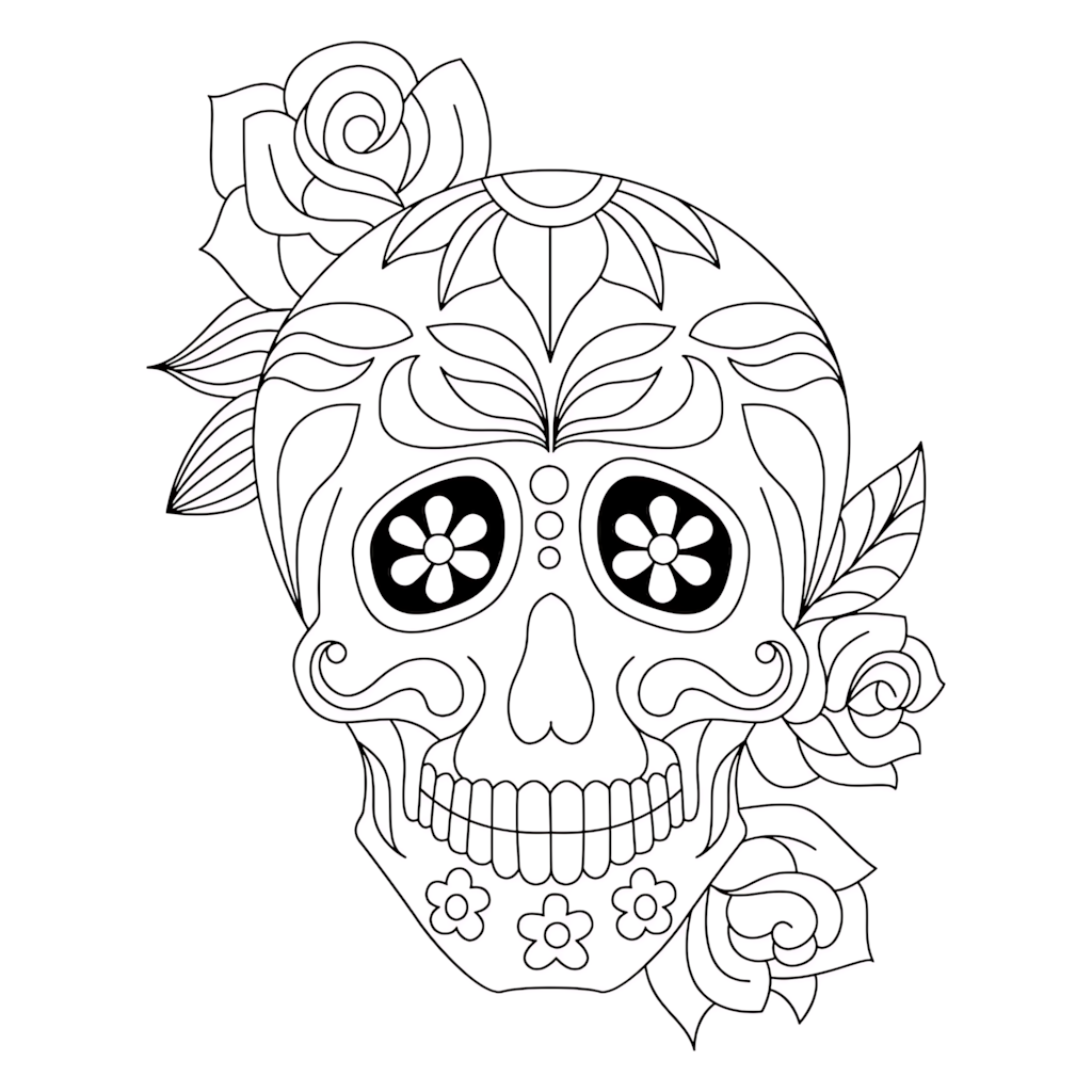 Sugar skull 22
